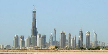 Burj Dubai under construction