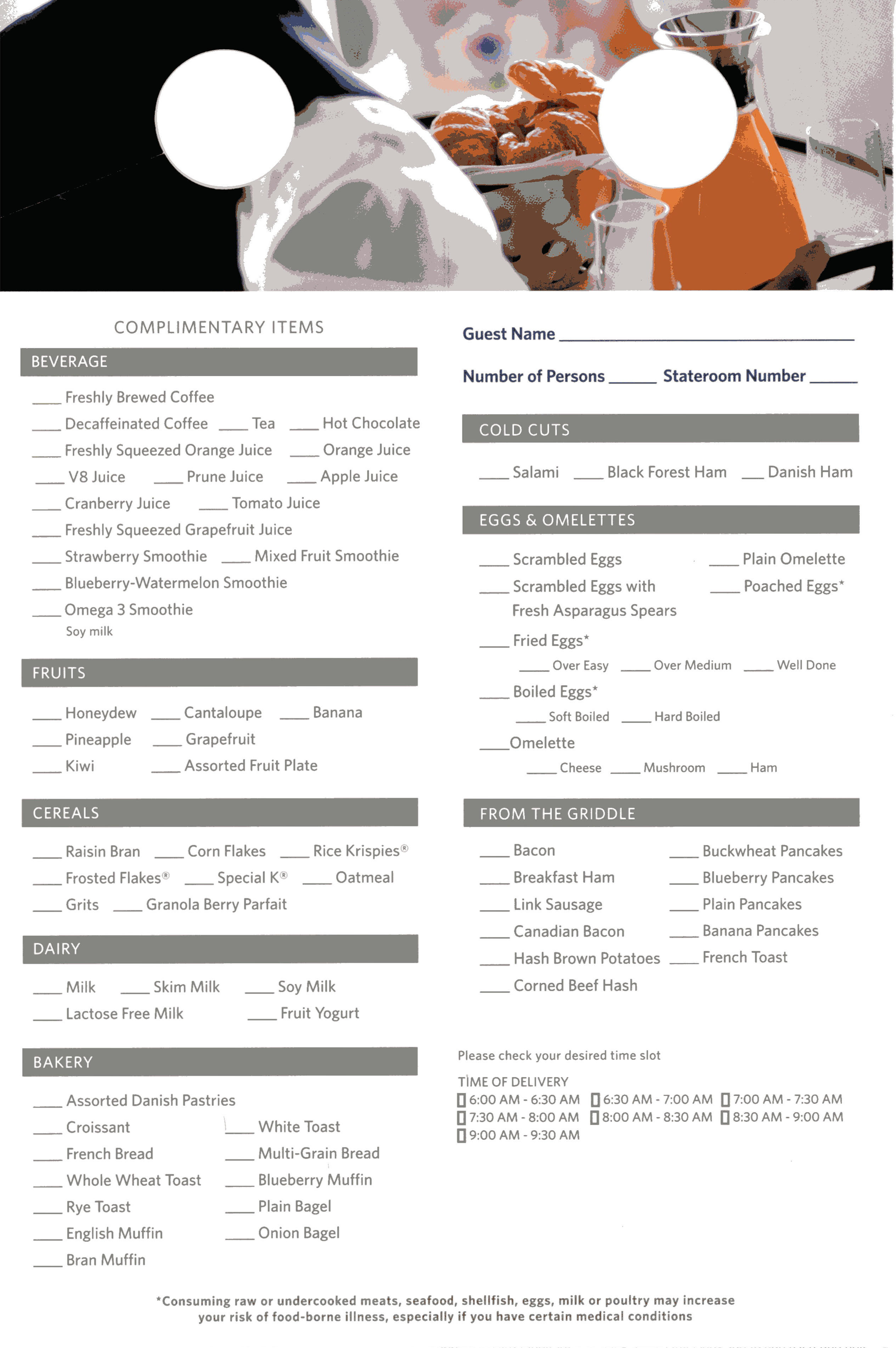 Celebrity Eclipse Menus Menus