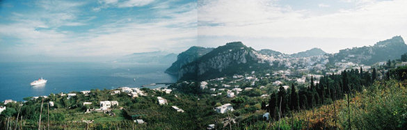 The Bay of Naples from Anacapri